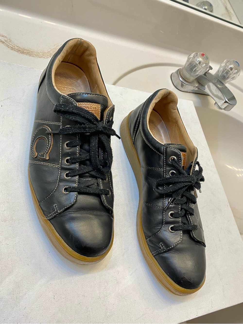 Coach Alexander Men’s Size 10.5 M B1055 All leather good condition clean